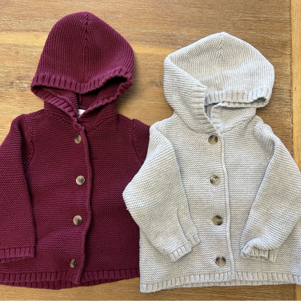 Old Navy Cotton Knit Sweaters - 12-18 Months